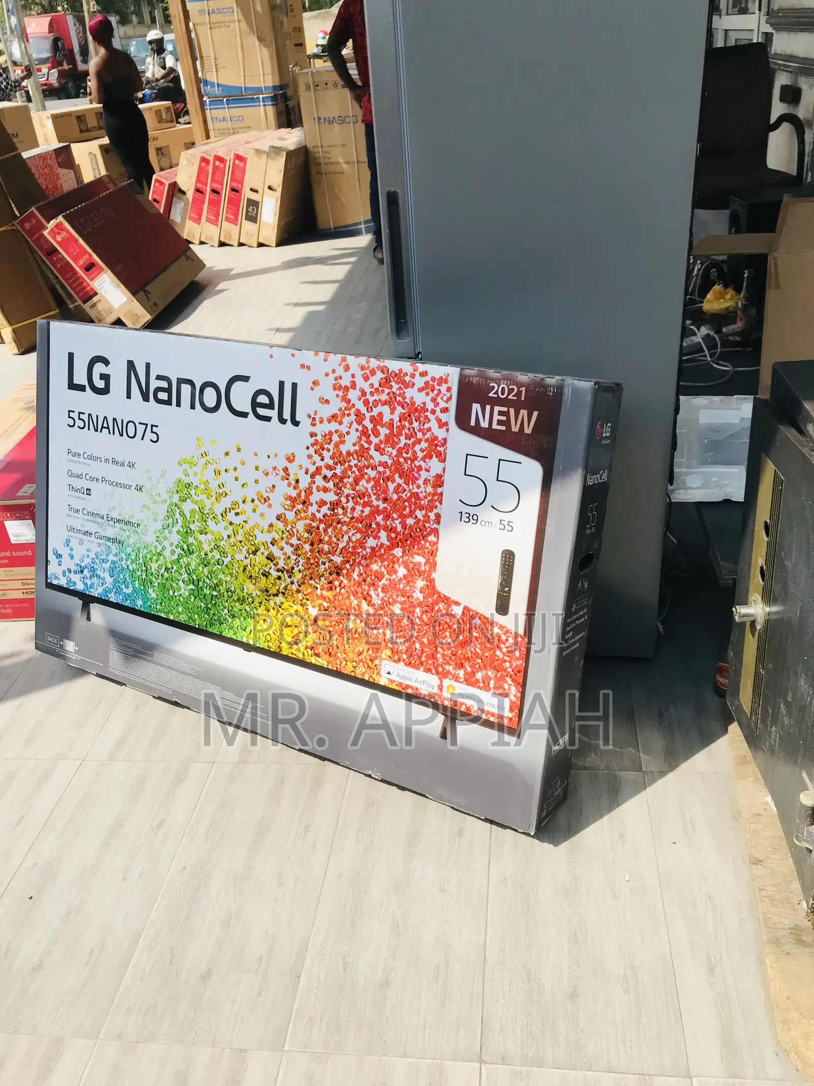 Quality LG 55NANO75VPA 55” Nanocell Smart Television.