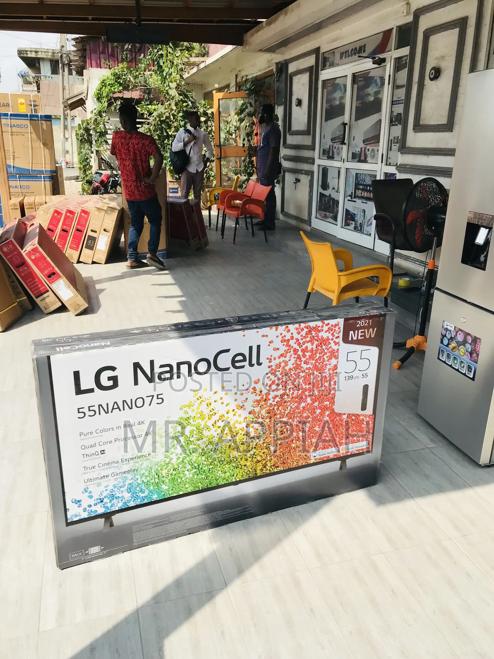 Quality LG 55NANO75VPA 55” Nanocell Smart Television.