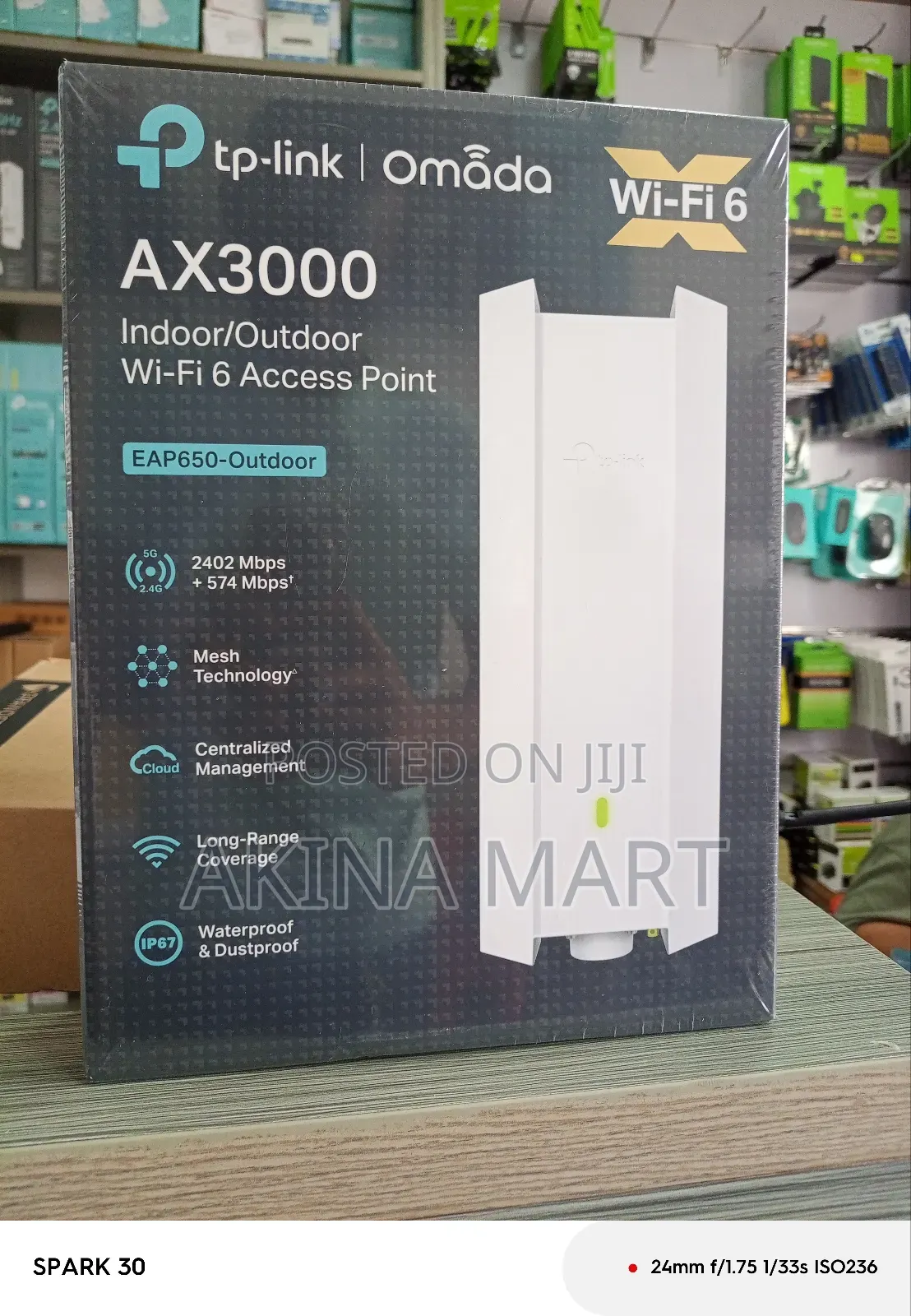TP-Link Eap650- Outdoor Wi-Fi 6 Access Point
