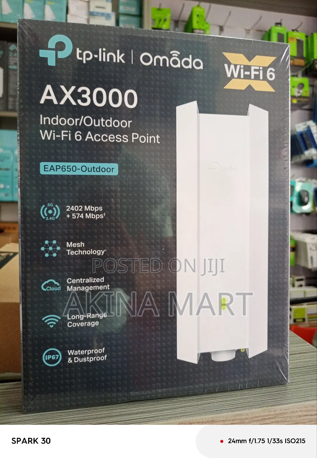 TP-Link Eap650- Outdoor Wi-Fi 6 Access Point