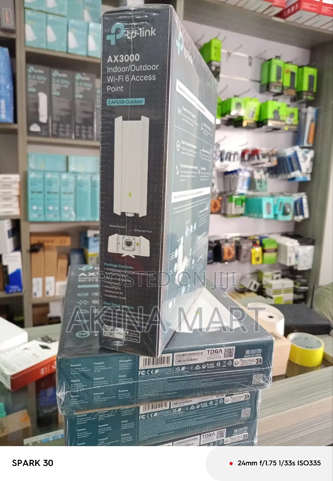 TP-Link Eap650- Outdoor Wi-Fi 6 Access Point