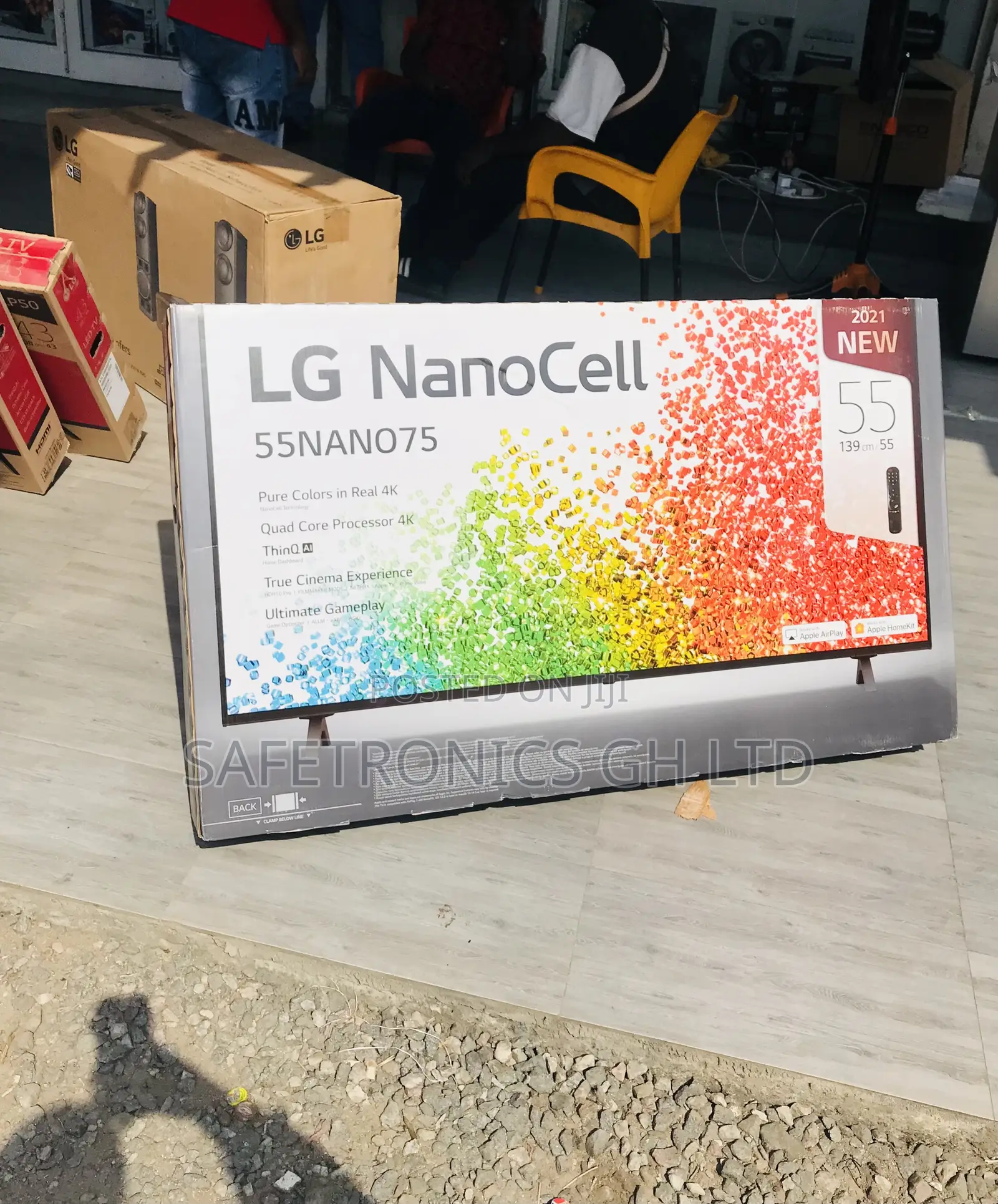 Choose 55 Inch Smart UHD Led LG Android Nano75 Nanocell