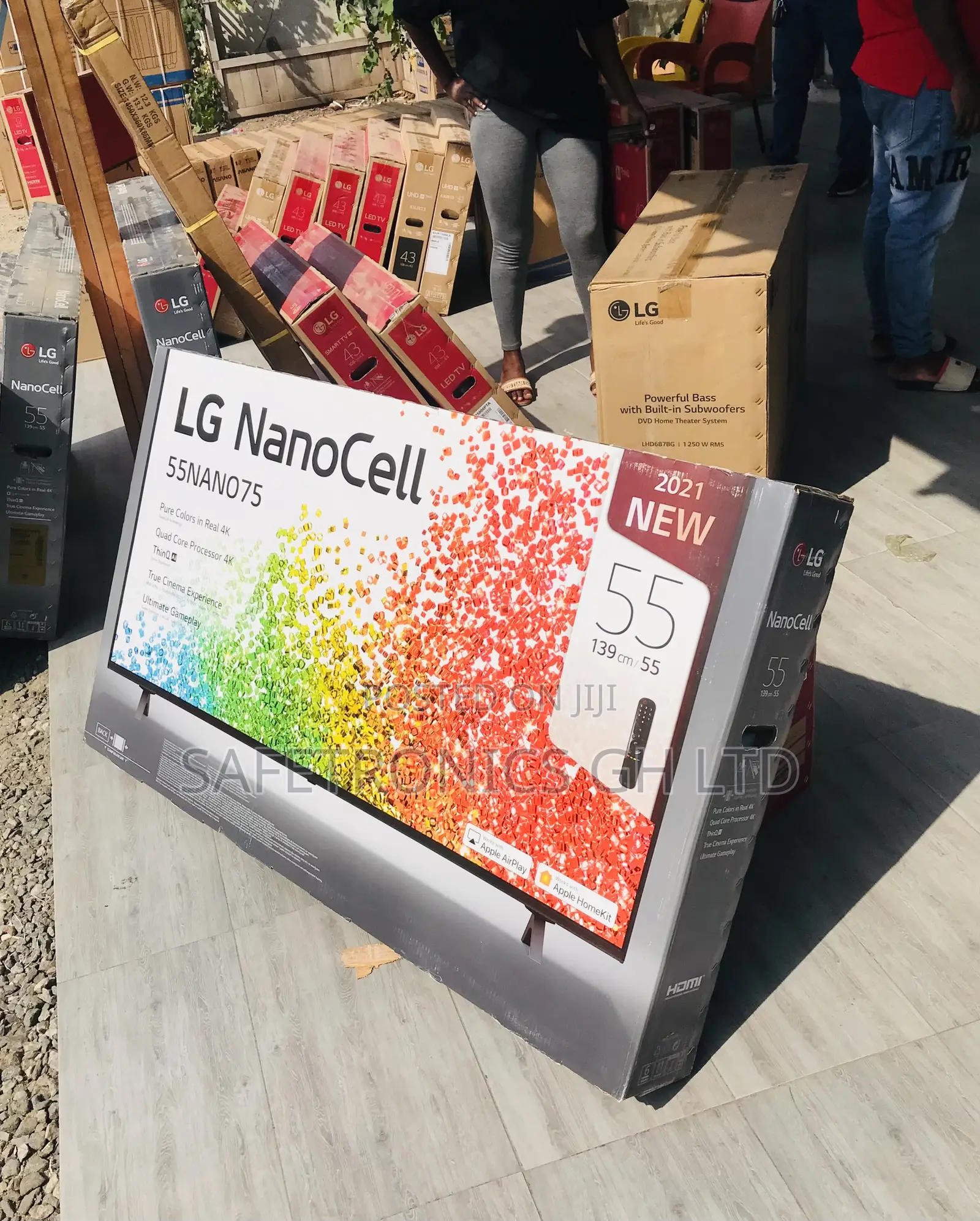Choose 55 Inch Smart UHD Led LG Android Nano75 Nanocell