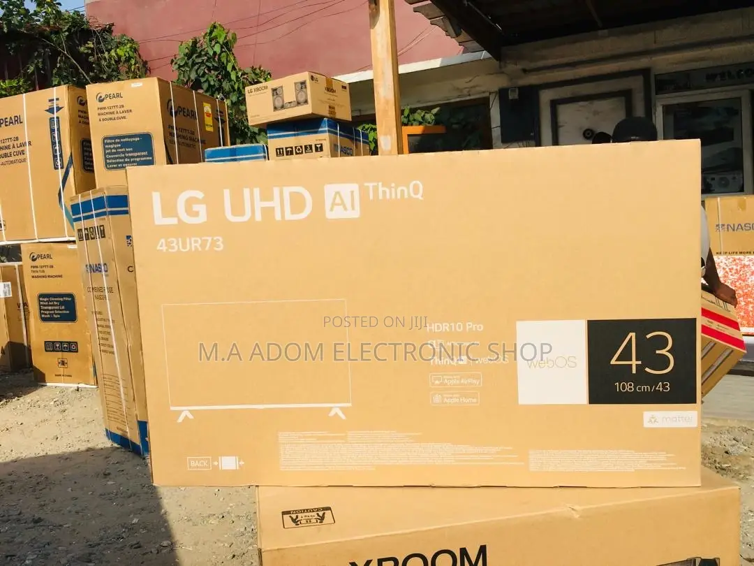 Dive Into a World of Visuals With the LG 43" UHD AI Thinq TV