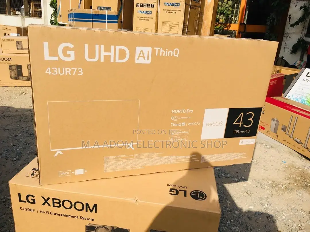 Upgrade Your Viewing Experience With LG 43" UHD AI Thinq TV