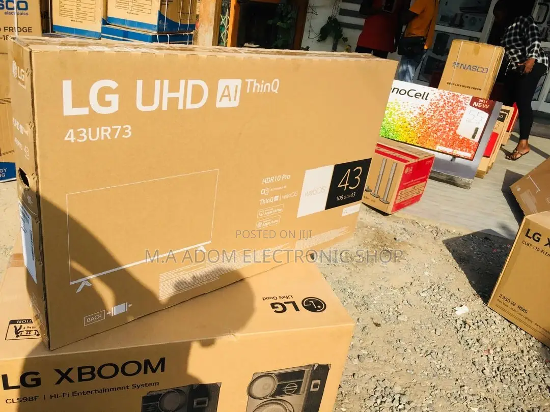 Upgrade Your Viewing Experience With LG 43" UHD AI Thinq TV