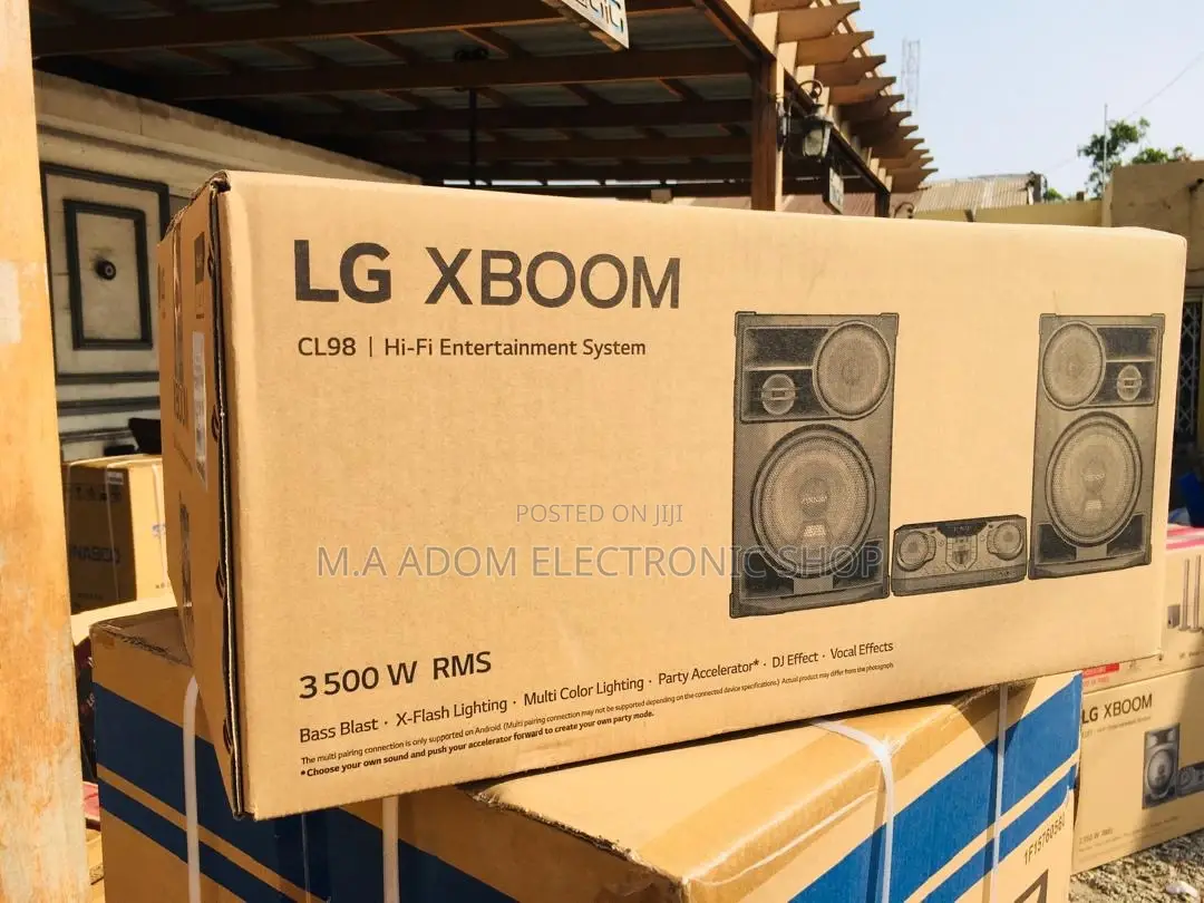Experience Sound Reinvented With LG XBOOM 3500W RMS