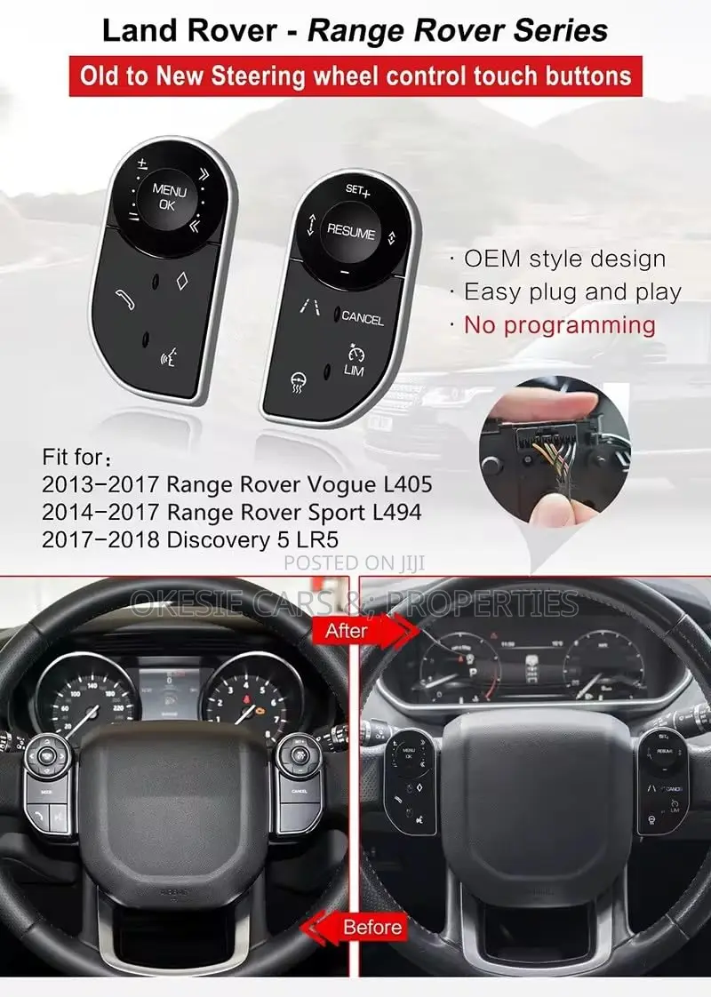 Range Rover Vogue L405 Sport L494 2013-2017 Steering Whee