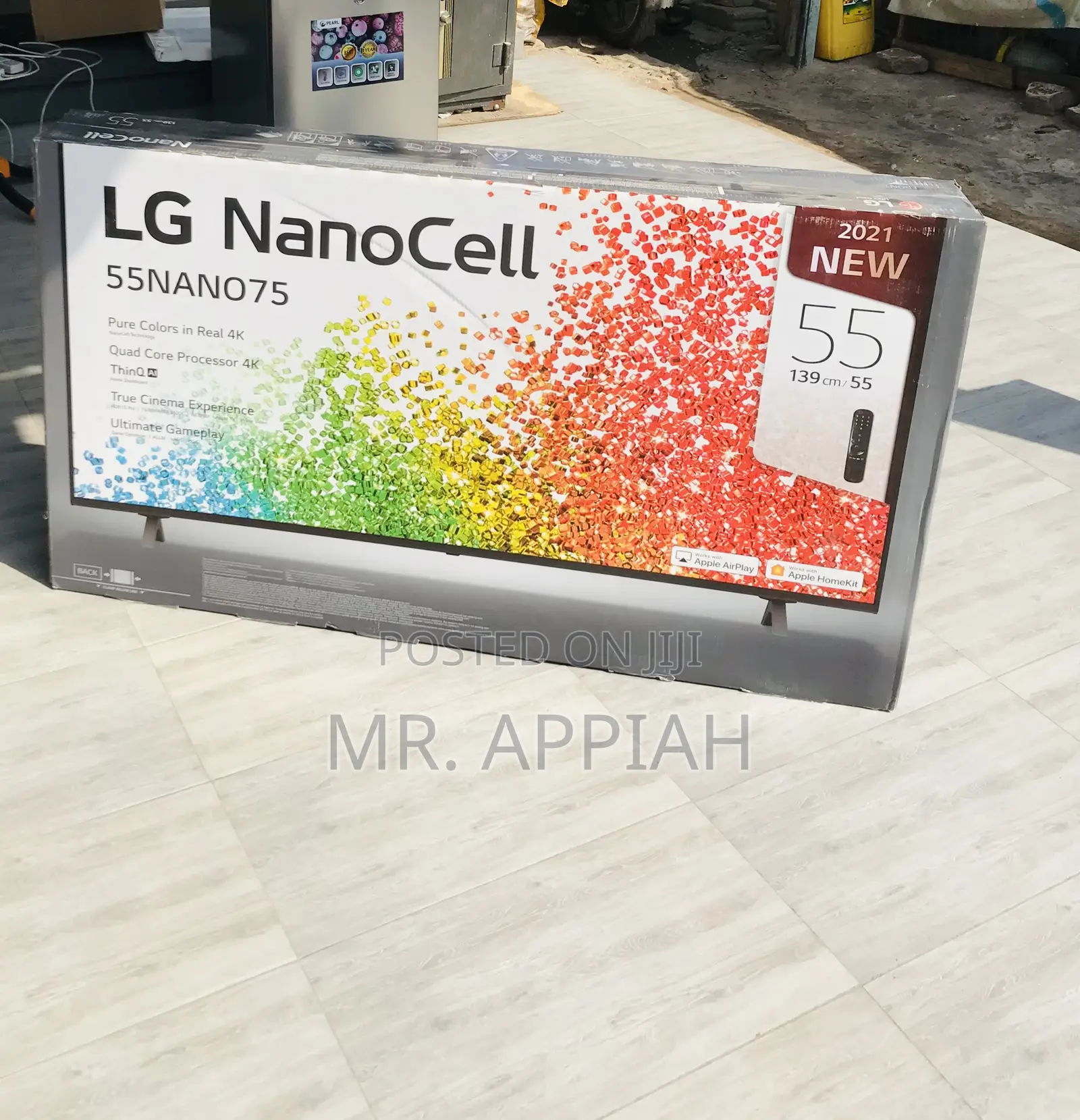 Lastet and Affordable LG 55NANO75VPA 55” Nanocell Tv.