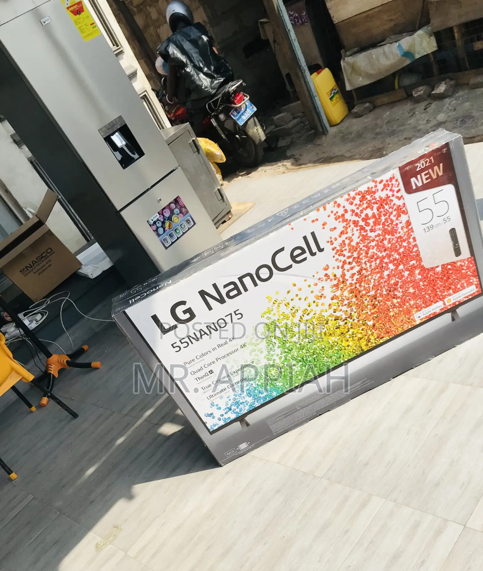 Lastet and Affordable LG 55NANO75VPA 55” Nanocell Tv.