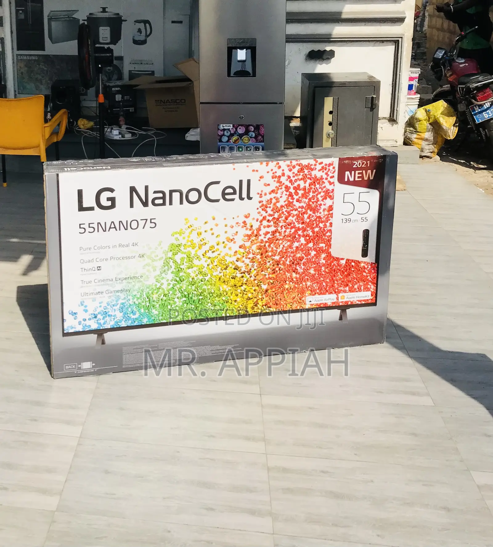 Fabulous LG 55NANO75VPA 55 Inch Nanocell Smart Tv.
