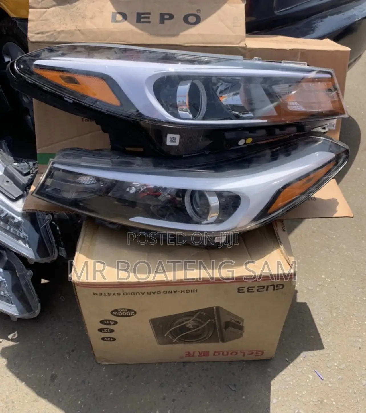 Kia Forte 2017 Headlight