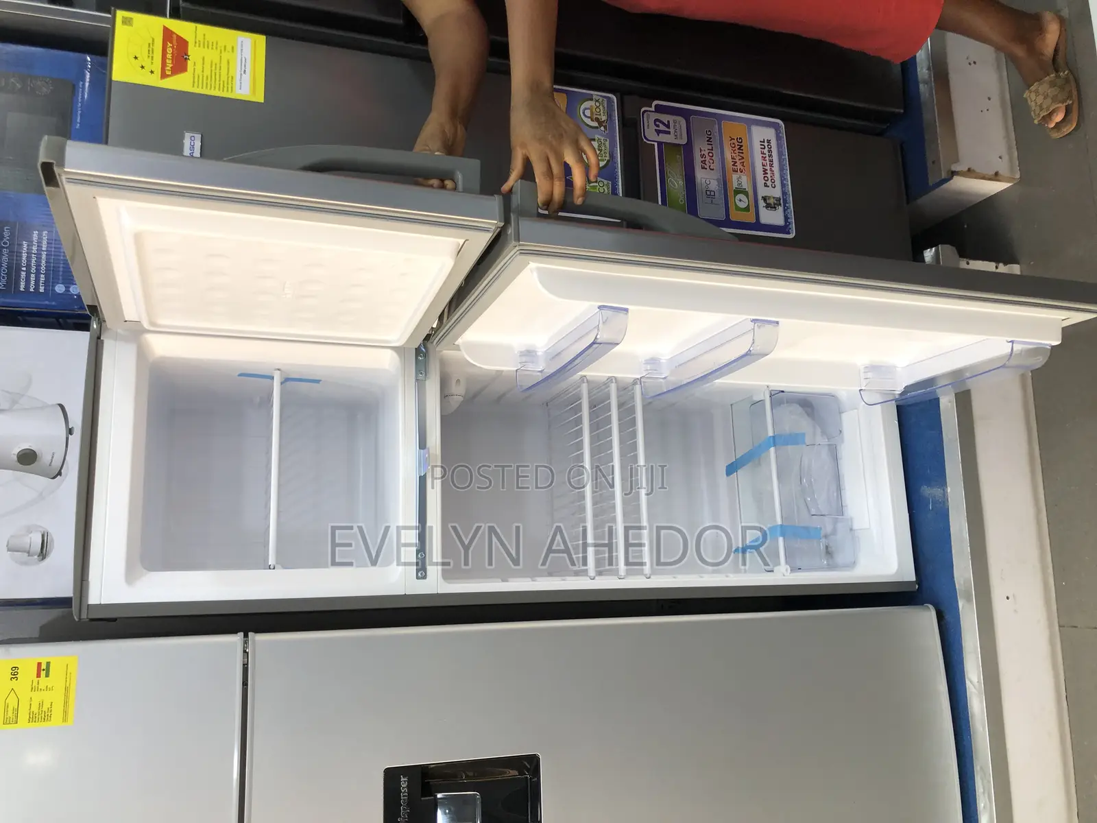 Quality and Affordable Nasco Top Freezer With Two Doors 165l