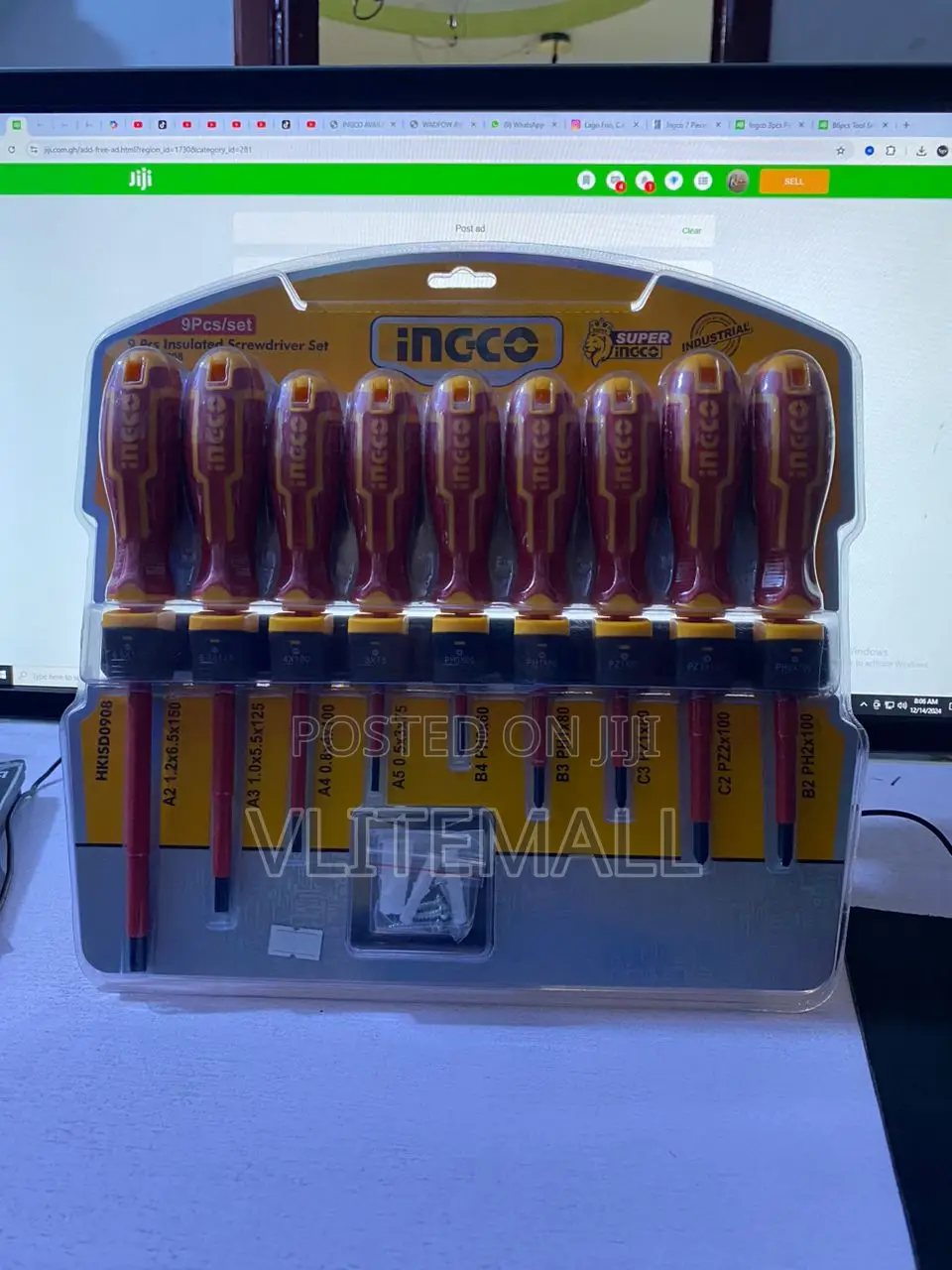 Ingco6 PCS Insulated Screwdriver Set