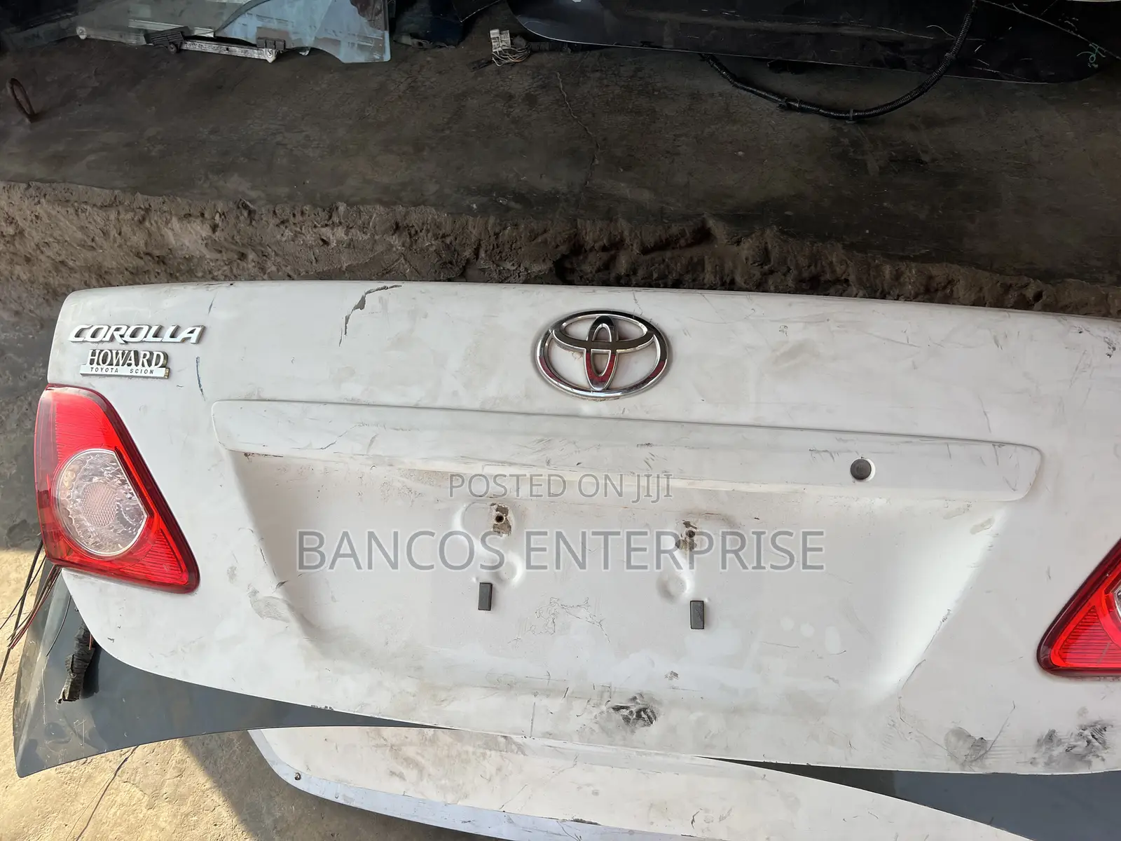 Toyota Corolla 2009-2010 Boot