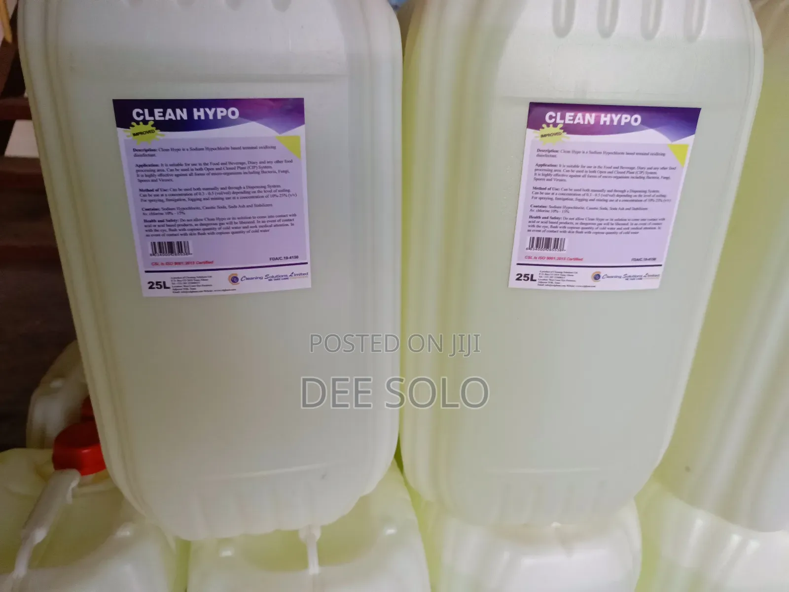 Sodium Hypochlorite Solution 12-15% Conc