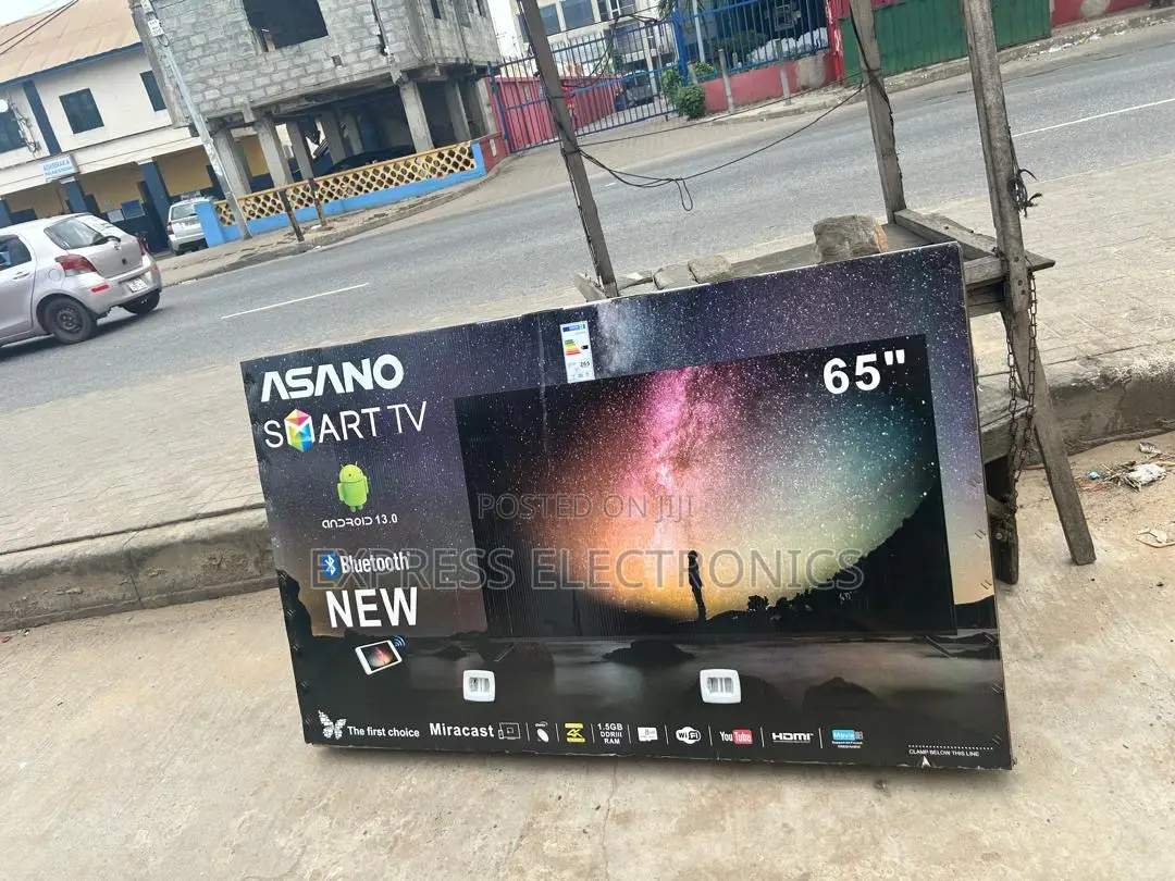 Ultra Modern Slim Uhd Smart Glossy Screen 65”Asano