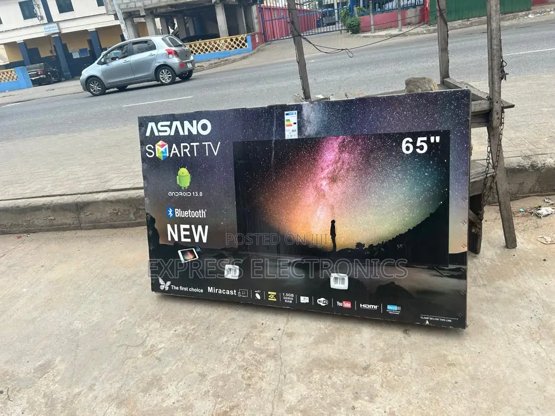 Ultra Modern Slim Uhd Smart Glossy Screen 65”Asano
