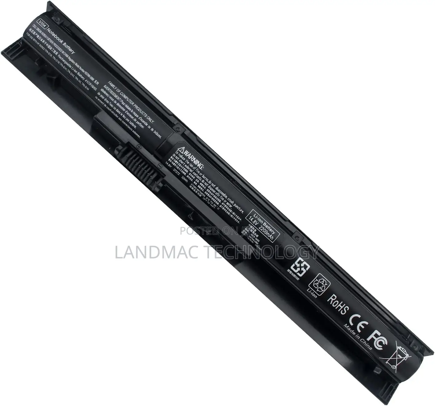 VI04/VI04XL Replacement Battery for Hp Envy/Pavilion 14, 15,