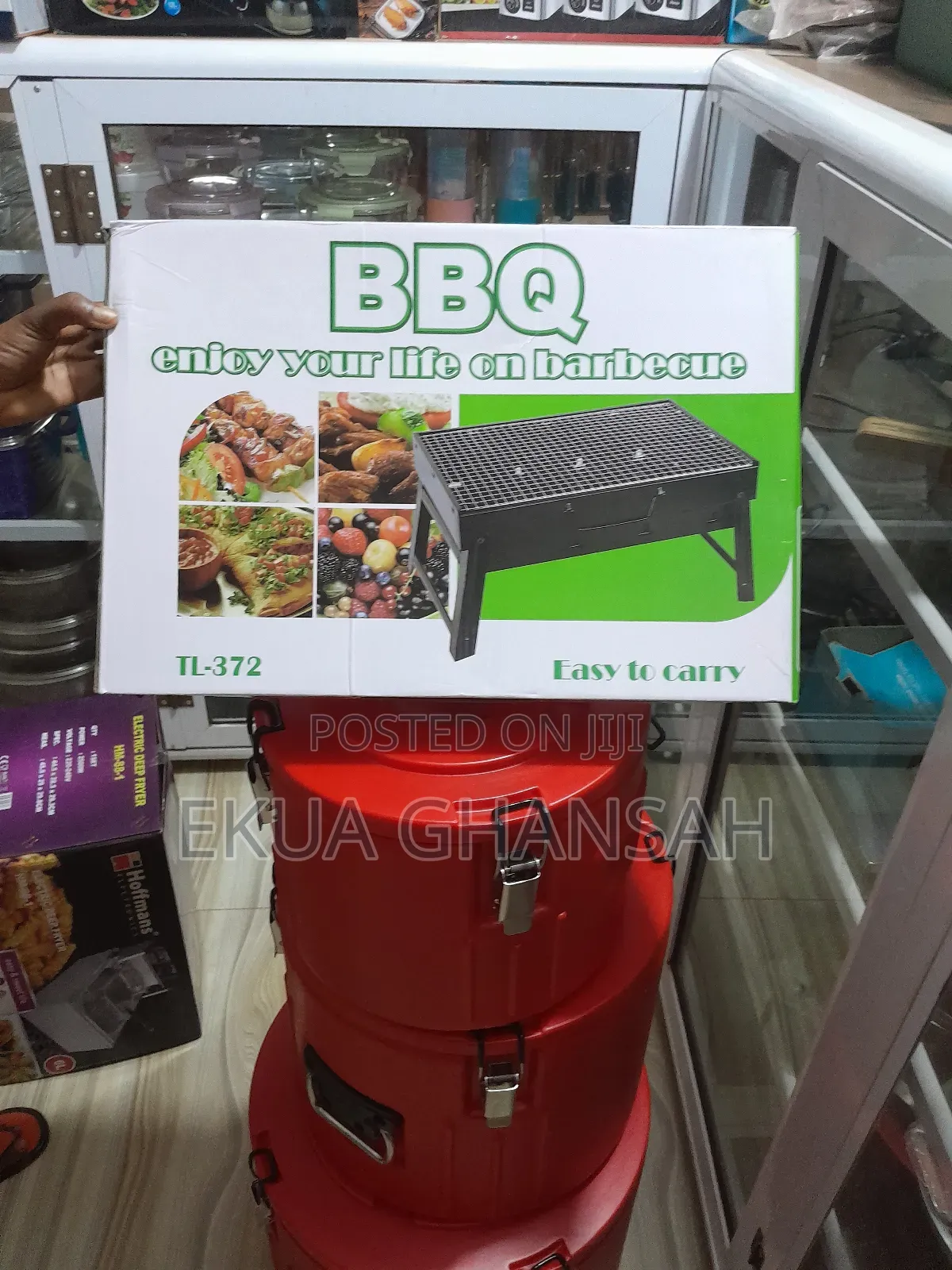 Portable Charcoal Barbecue Gill