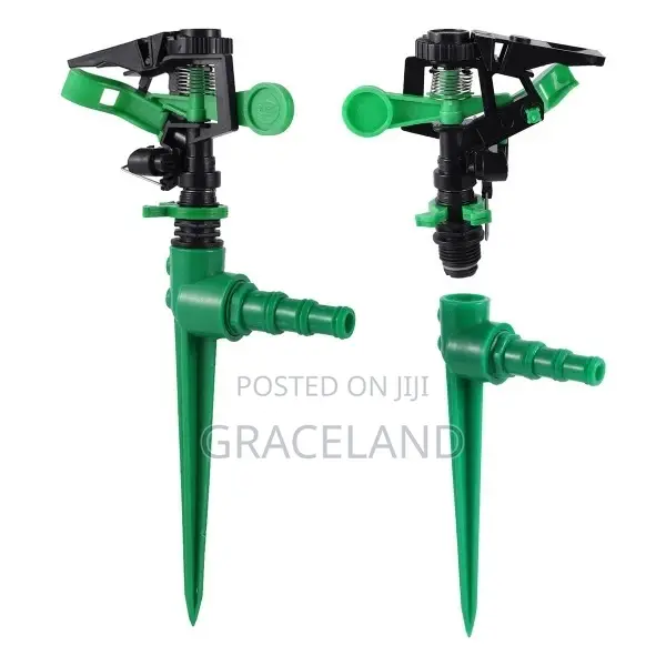 Adjustable Impact Sprinkler With Rotating Jet Sprinkler