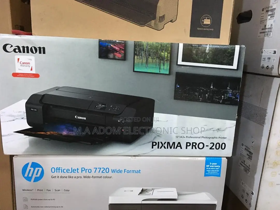 Capture the Moment,Master the Print: Canon Pixma Pro-200