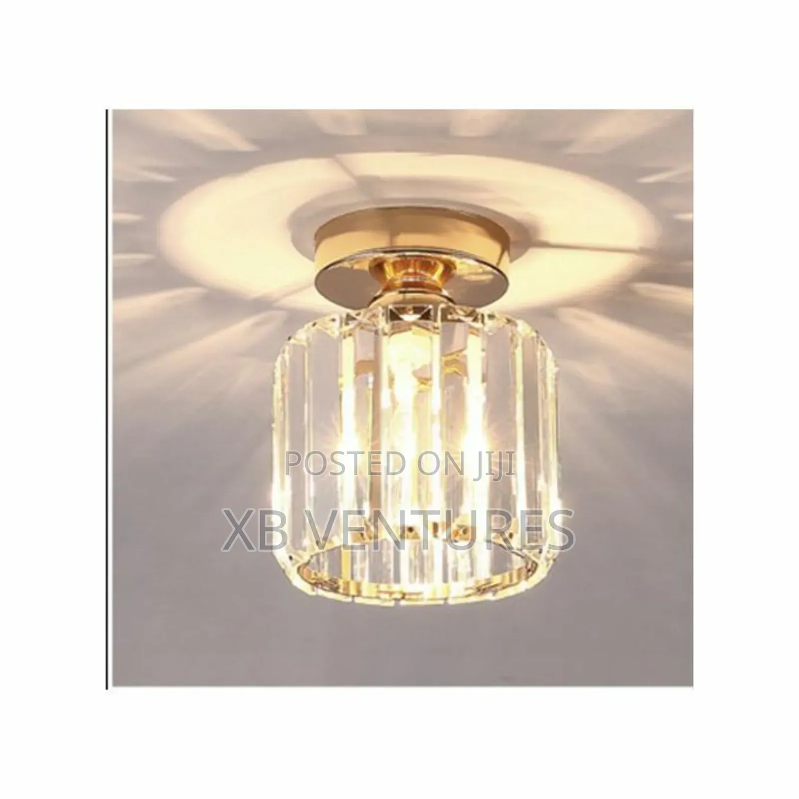 Led Crystal Ceiling Light for Living Room or Bedroom
