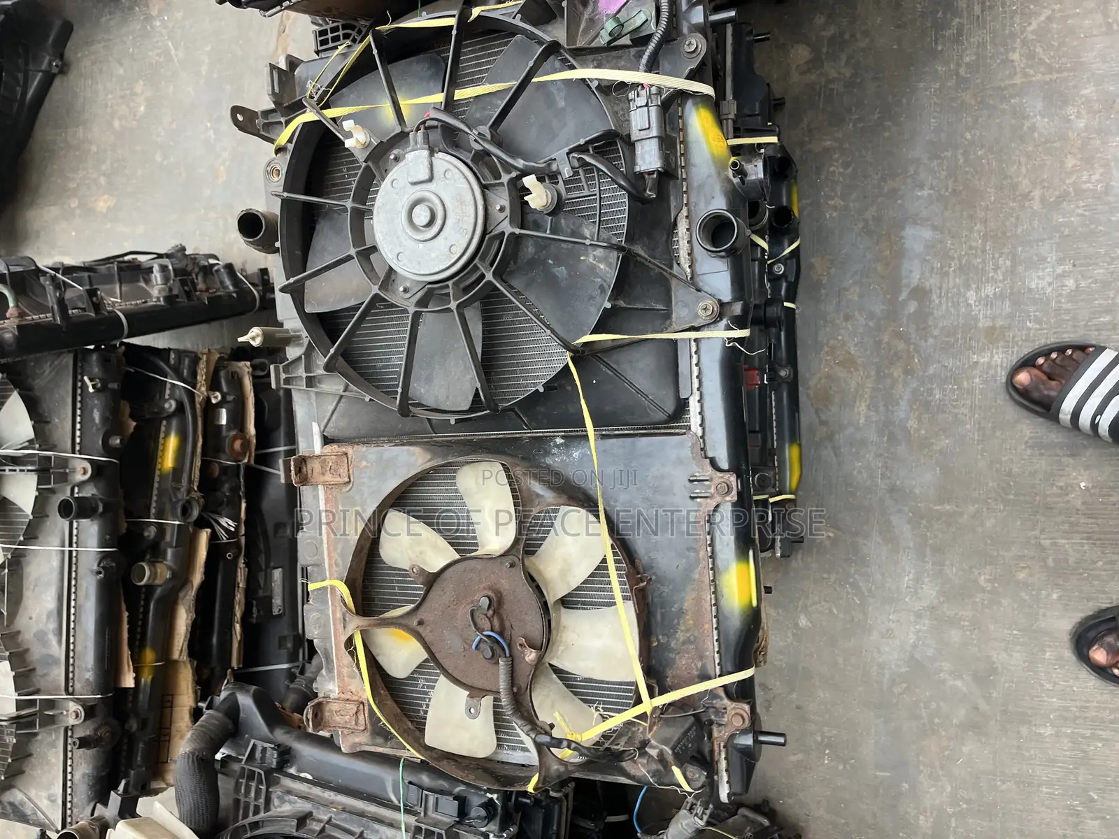 Honda Civic 2012 Radiator Tank and Fan Home Used