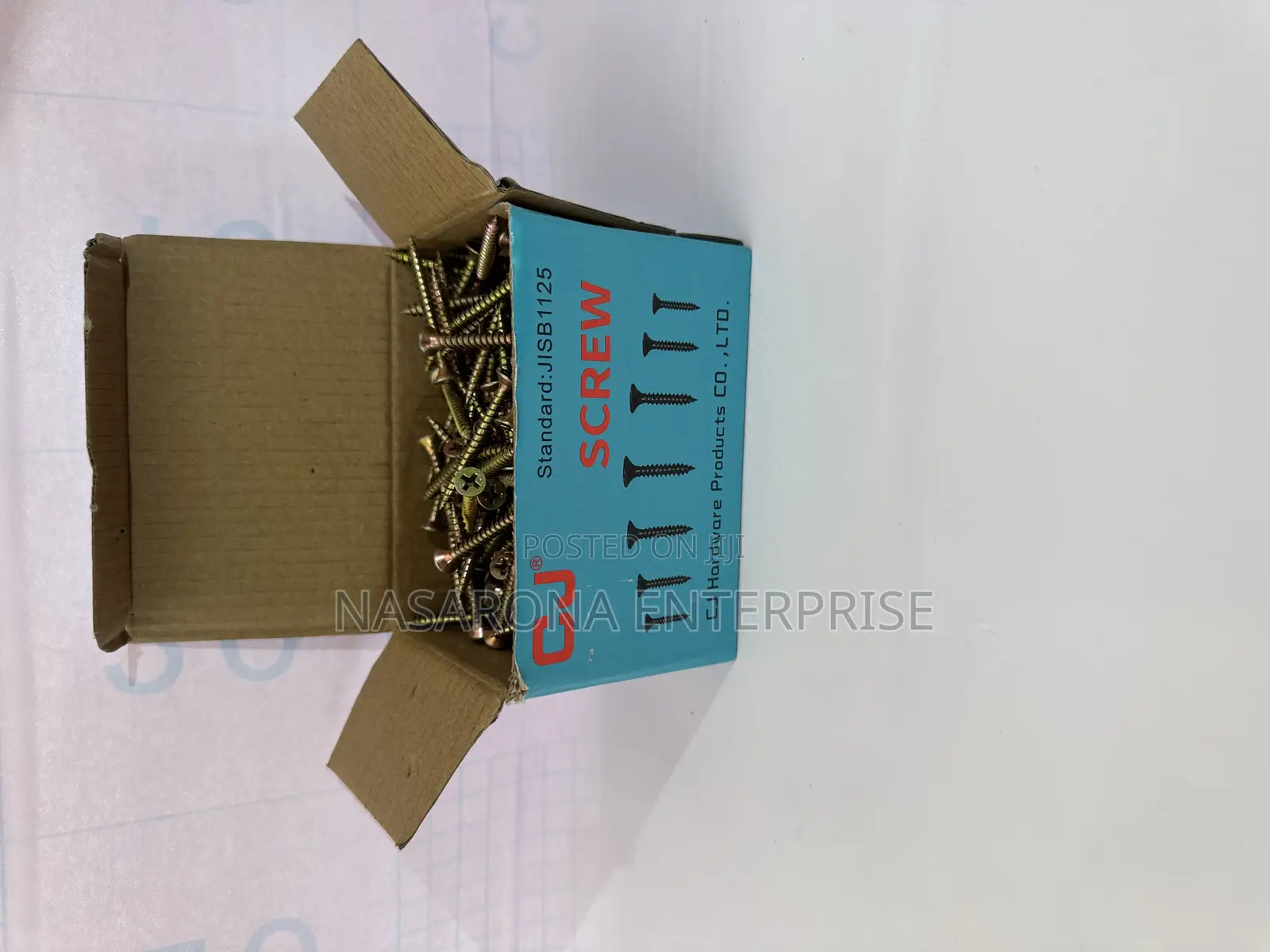 Wood Screw (All Sizes Available) 1lbs Gold/Black