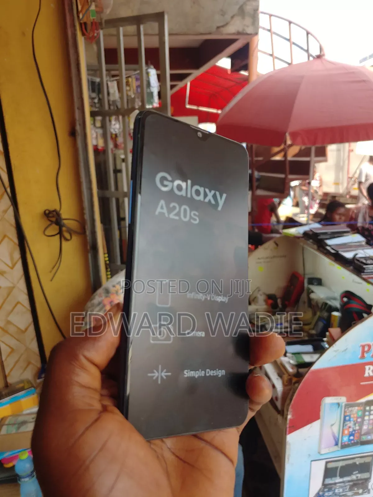 New Samsung Galaxy A20s 64 GB Blue