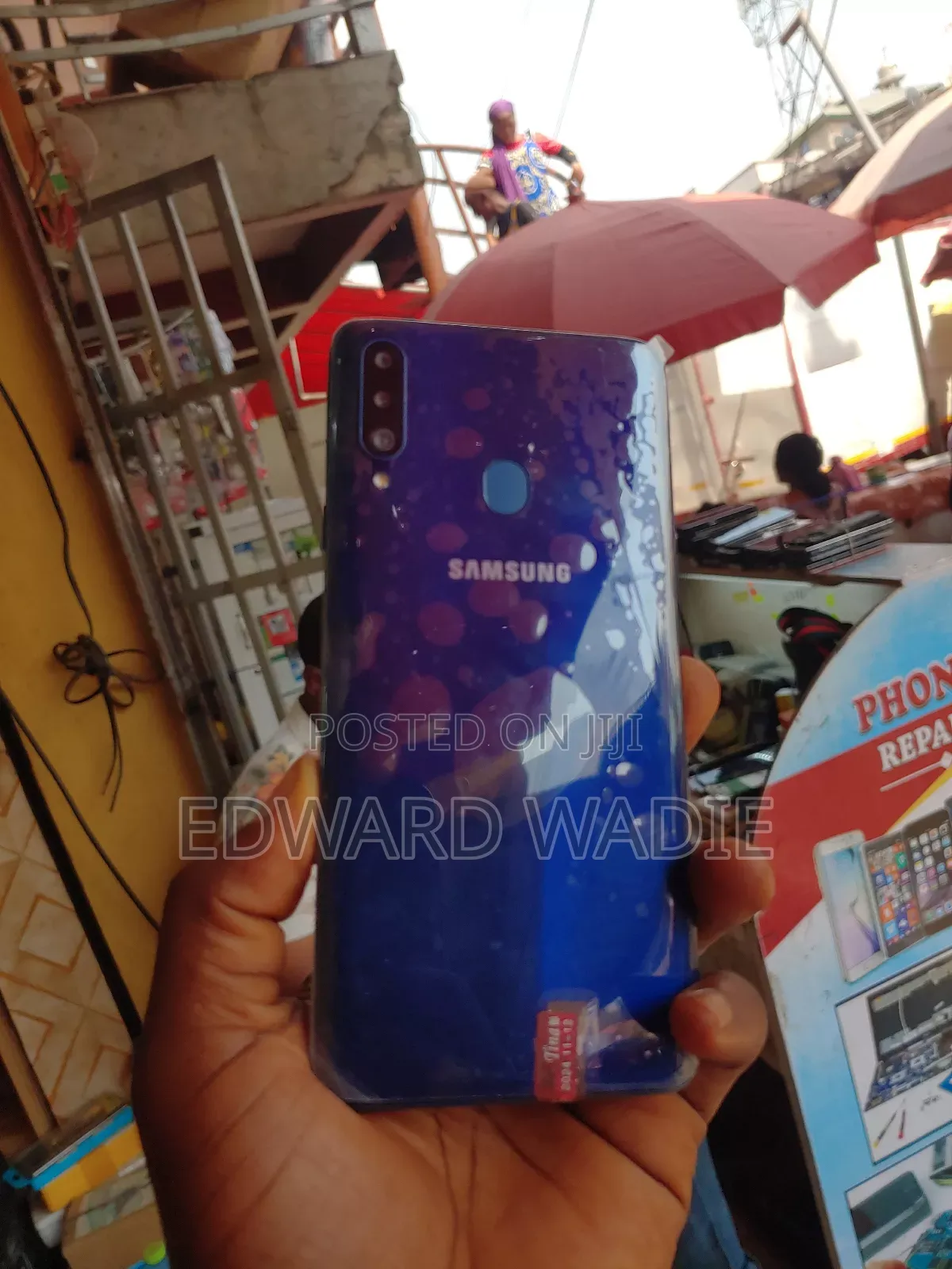 New Samsung Galaxy A20s 64 GB Blue