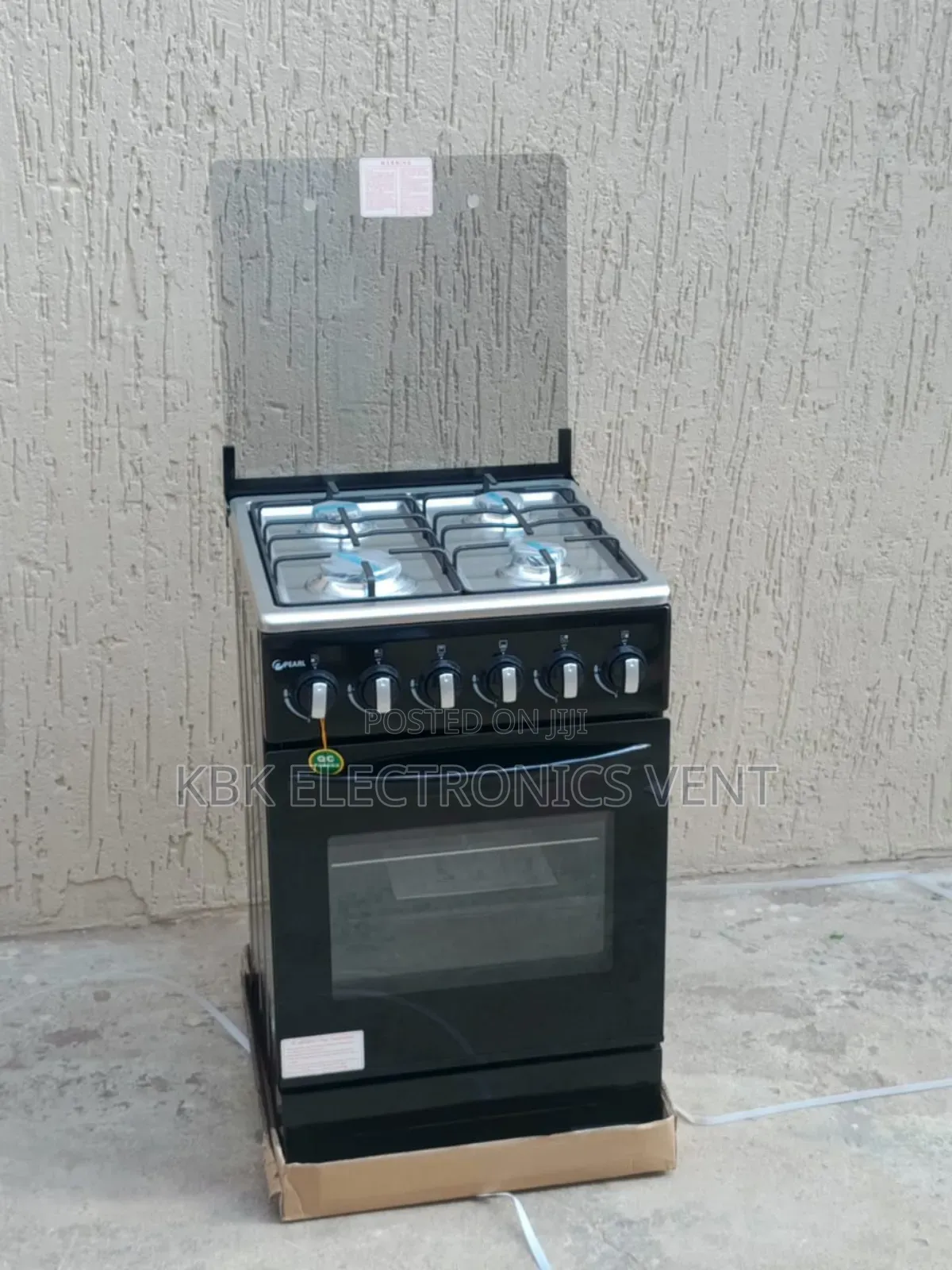Pearl 50*50 Gas Cooker Oven + Grill