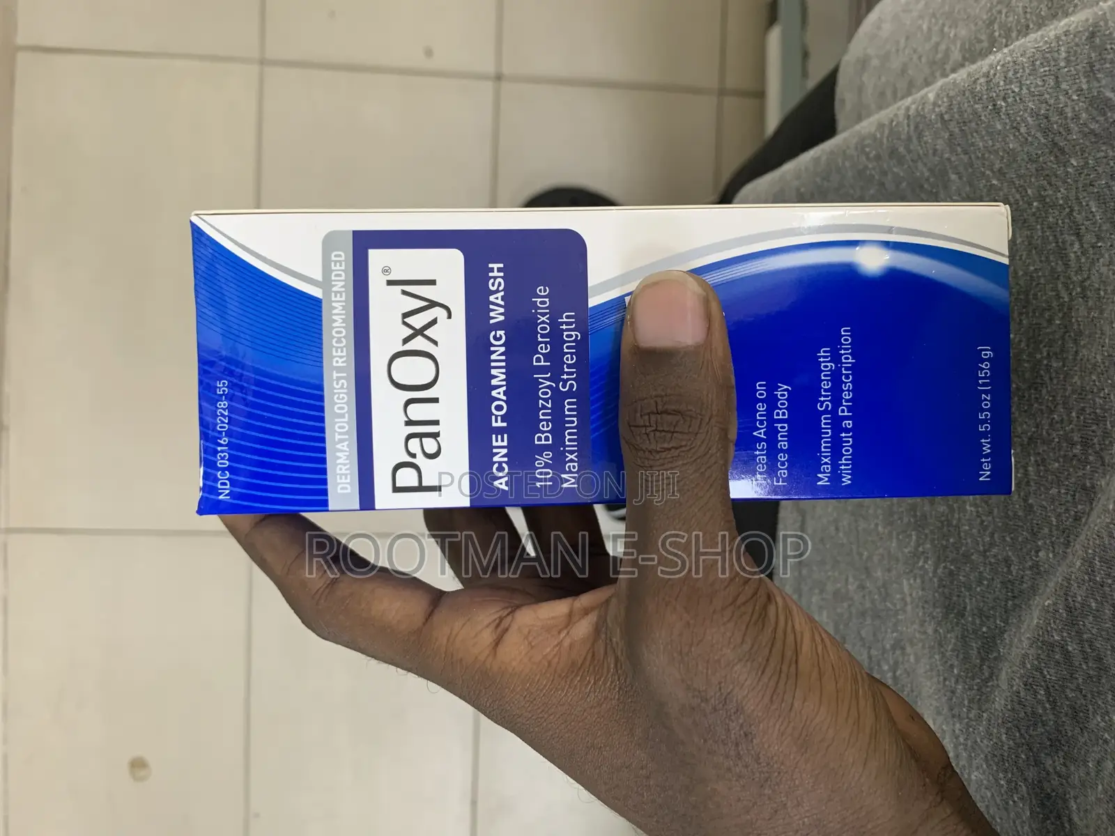 Panoxyl Acne Foaming Wash Benzoyl Peroxide 10% , 5.5 Oz