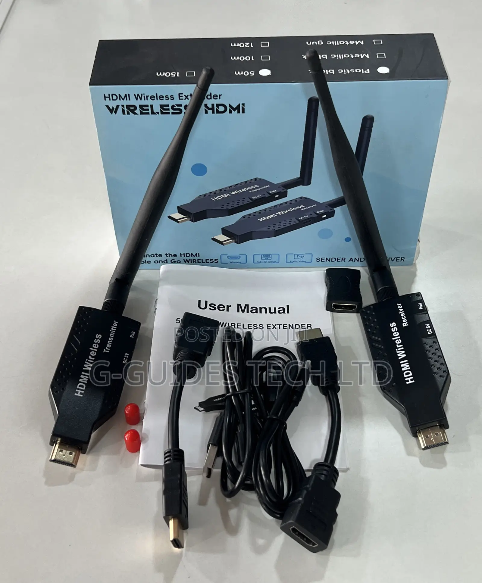 50m Hdmi Wireless Extender Transmitter and Receiver