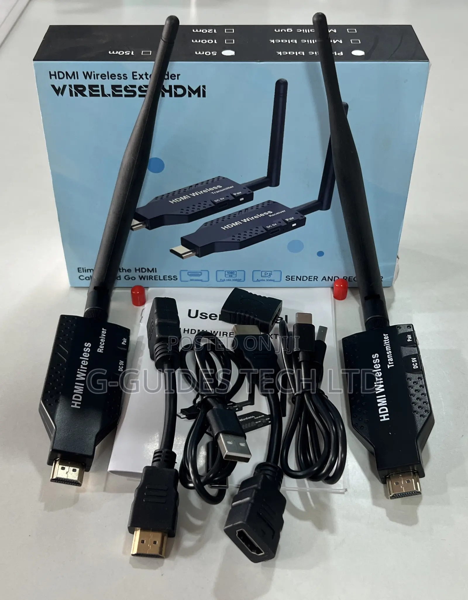 50m Hdmi Wireless Extender Transmitter and Receiver