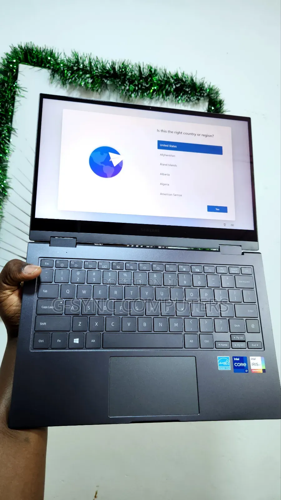 Laptop Samsung Galaxy Book 2 16GB Intel Core i7 SSD 512GB