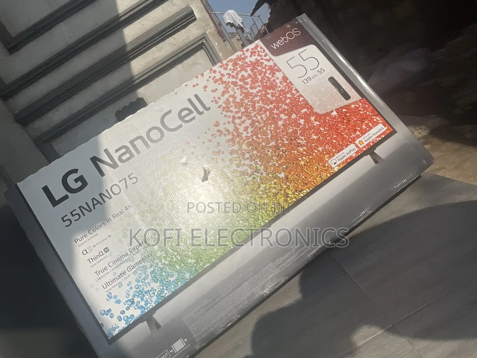 Nano Accuracy LG Nanocell TV 55 Inch NANO75, Active HDR