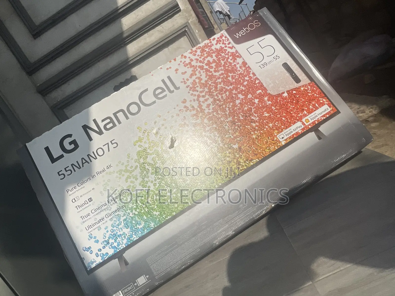Nano Accuracy LG Nanocell TV 55 Inch NANO75, Active HDR