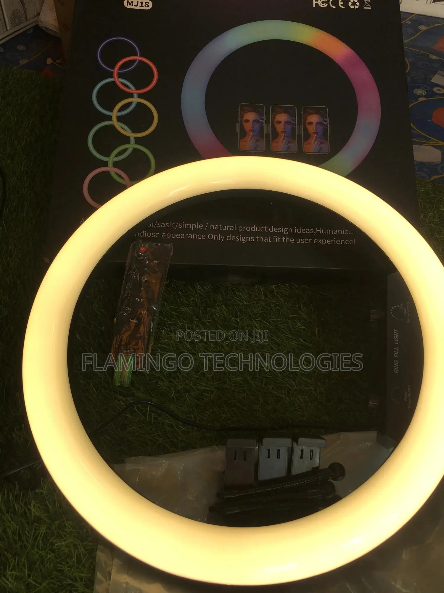 Varicolor 18inchs Inch Ring Light