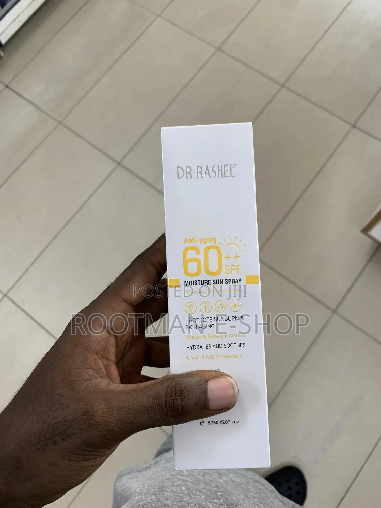 Dr Rashel Moisture Sun Spray SPF 60 150m