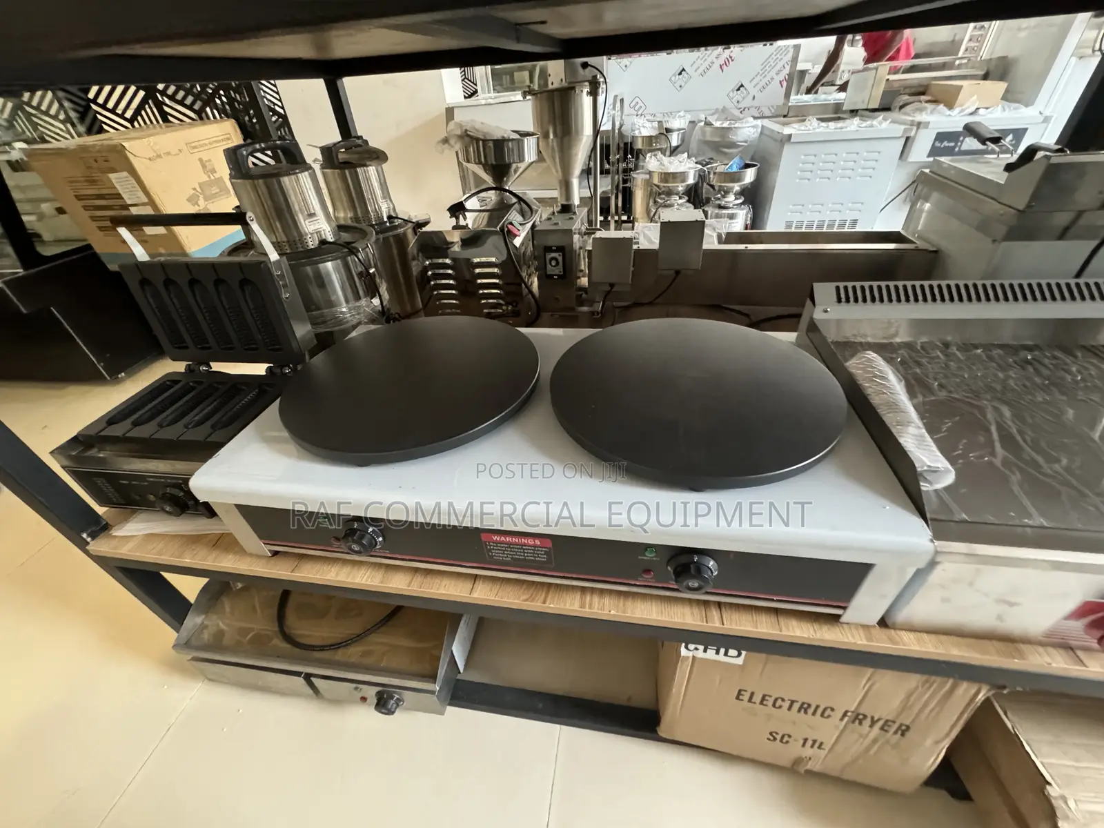 Double Crep/Pancake Machine