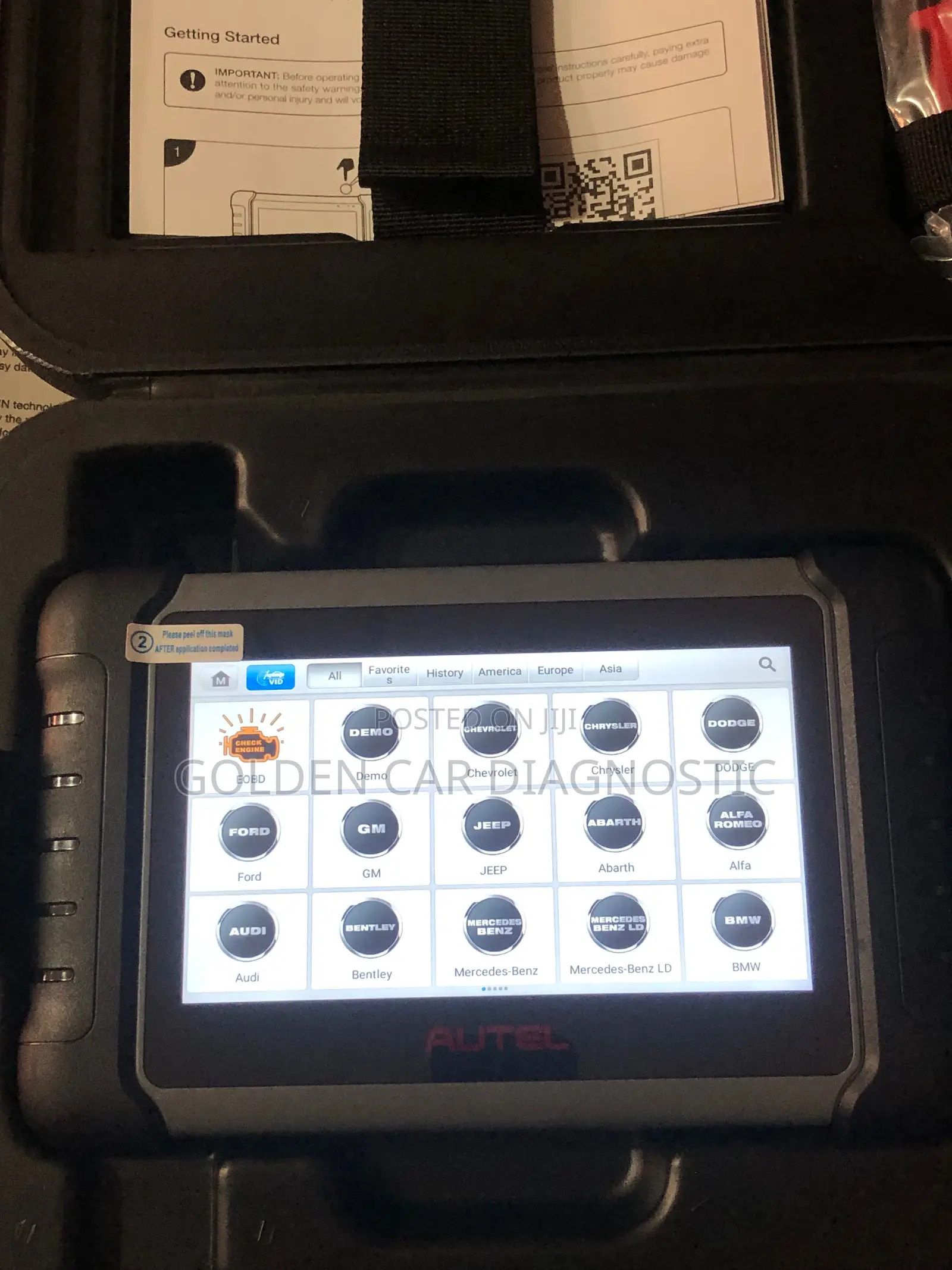 Autel Maxicom Mk808s Obd2 Car Diagnostic Scanner