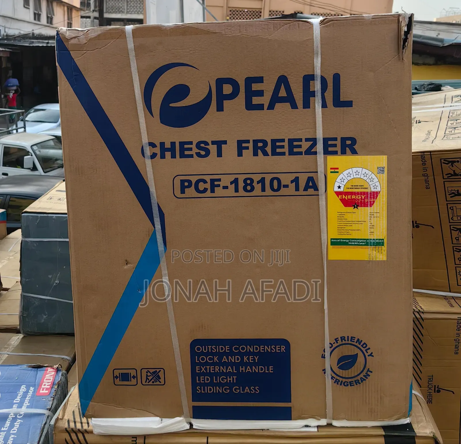 Pearl 145liters Single Door Chest Freezer