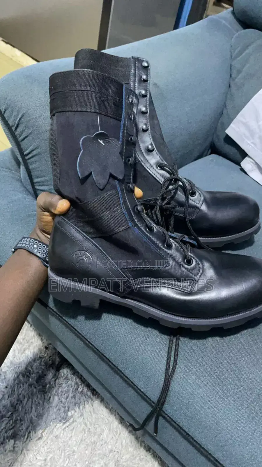 Grade 'A' Half Leather Armstrong Boot