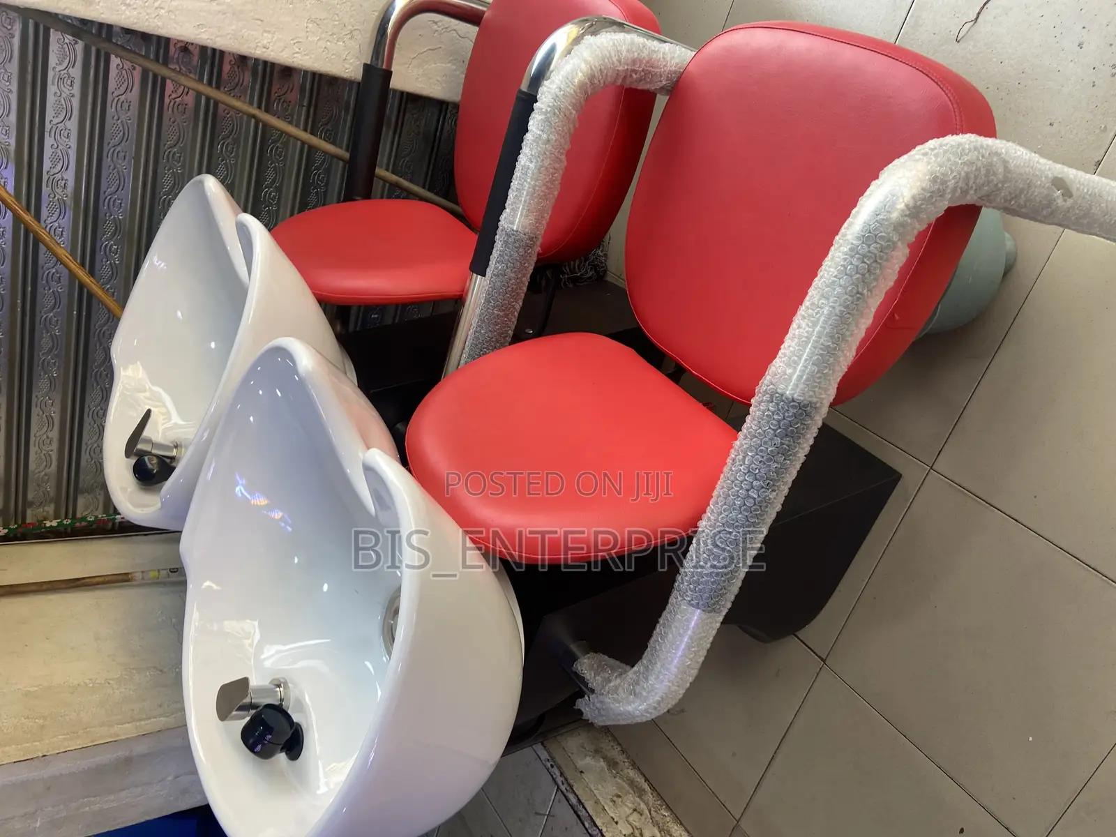 Salon Sink and Chair Washing Sink