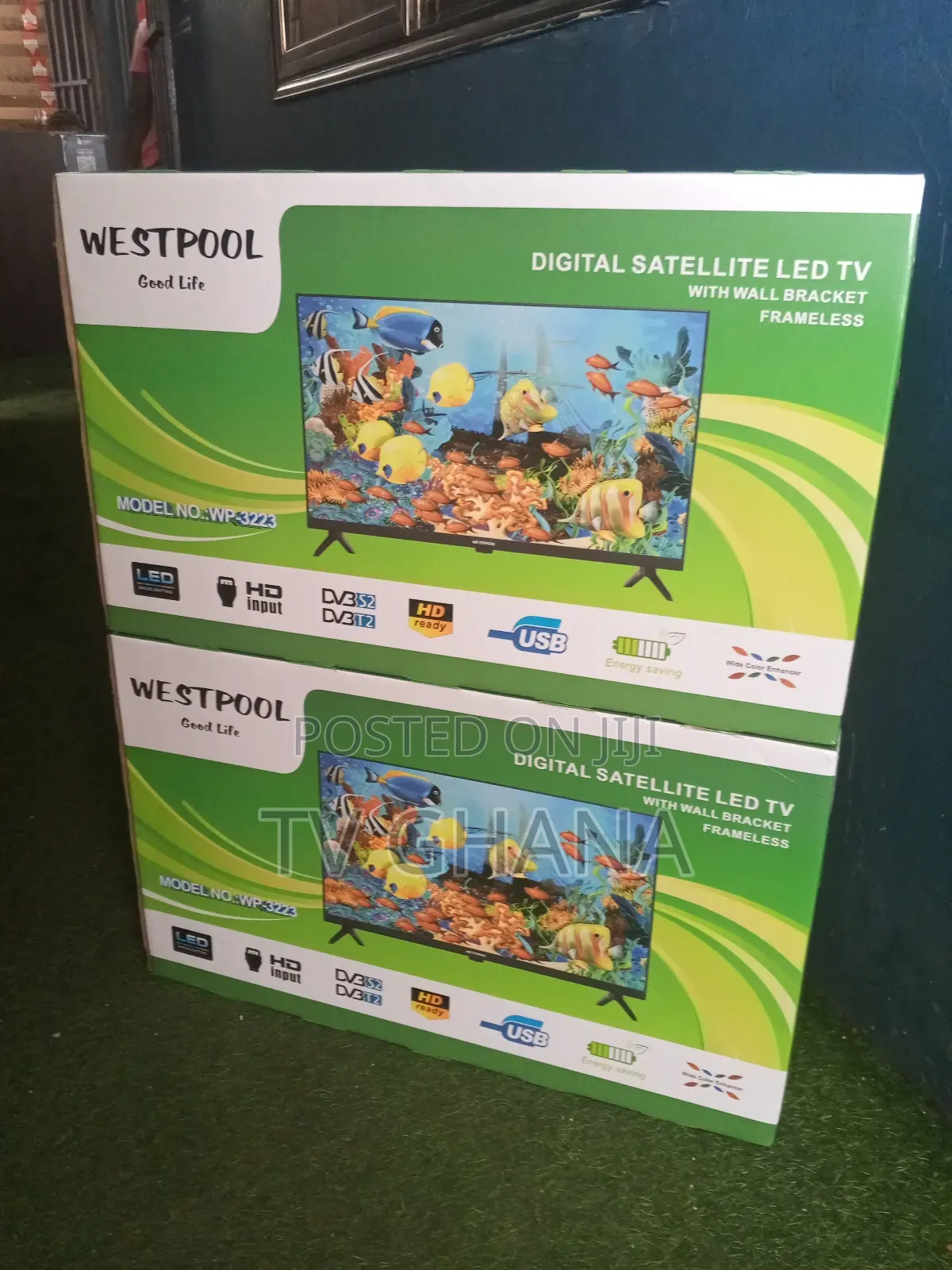 Promo Promo 32inches Digital Satellite Westpool Television