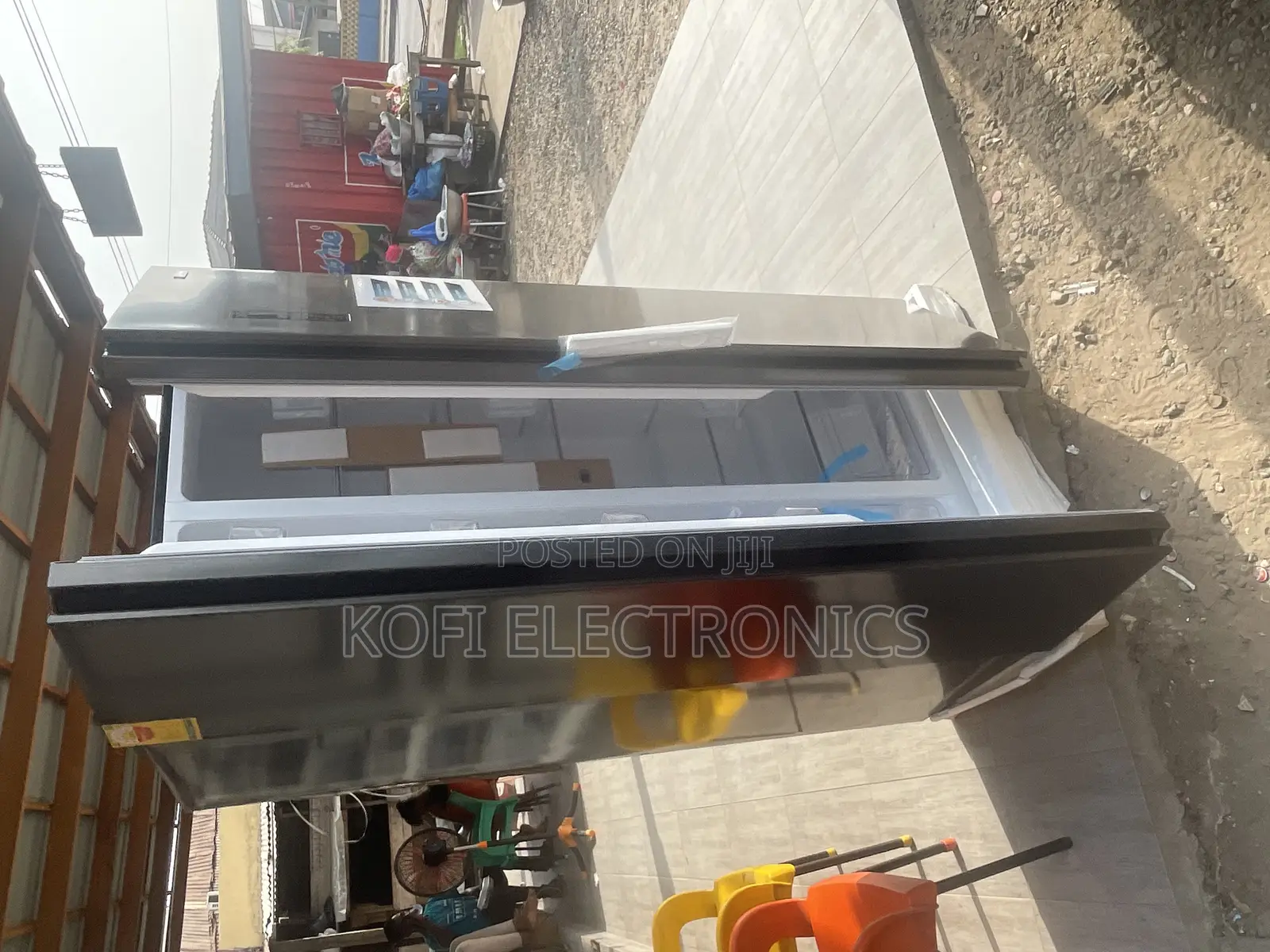 Super Cooling Nasco(Nasf2-55s)430L Refrigerator Side by Side