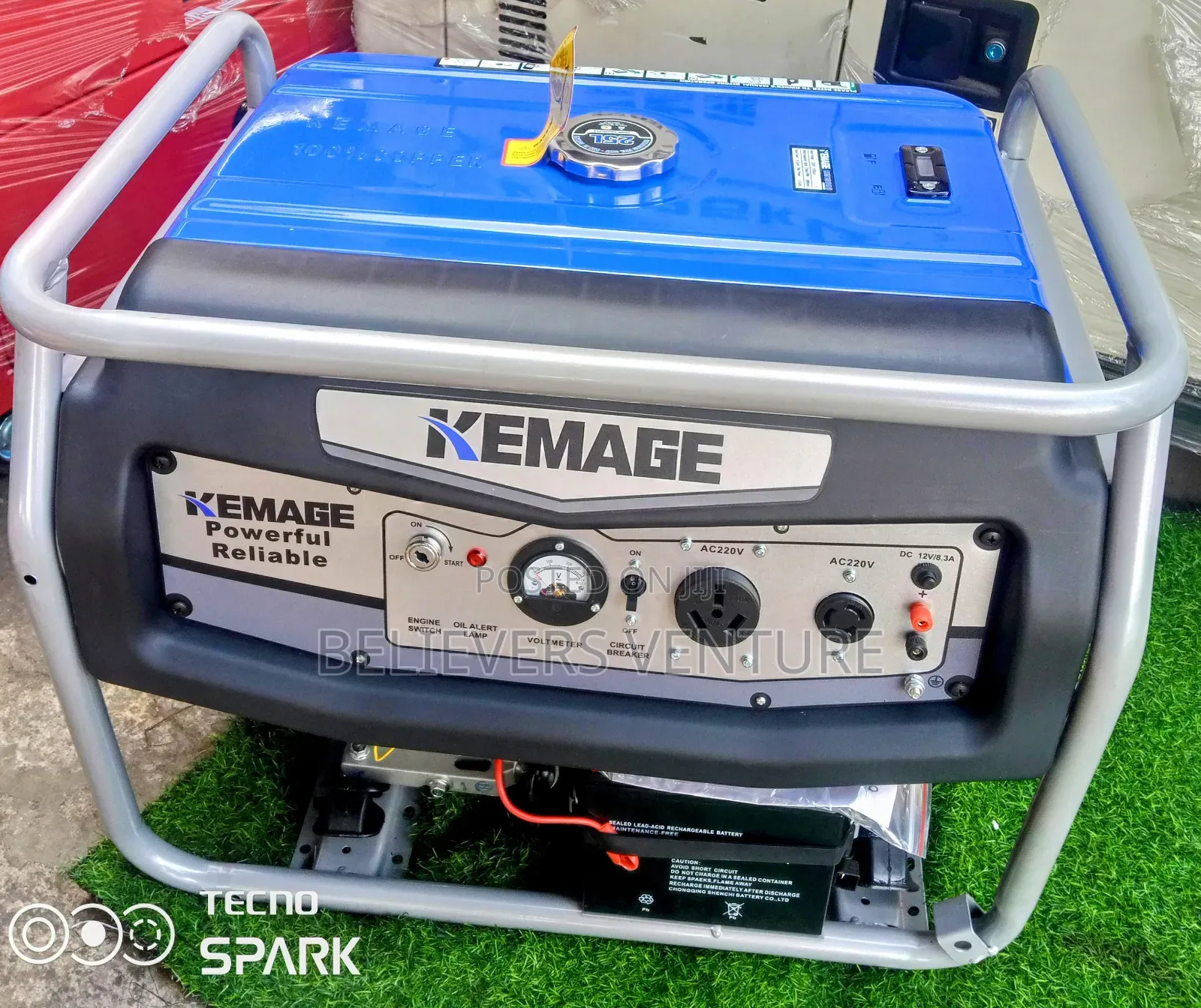 Kemage 8500watt Portable Generator Petrol Start Generator
