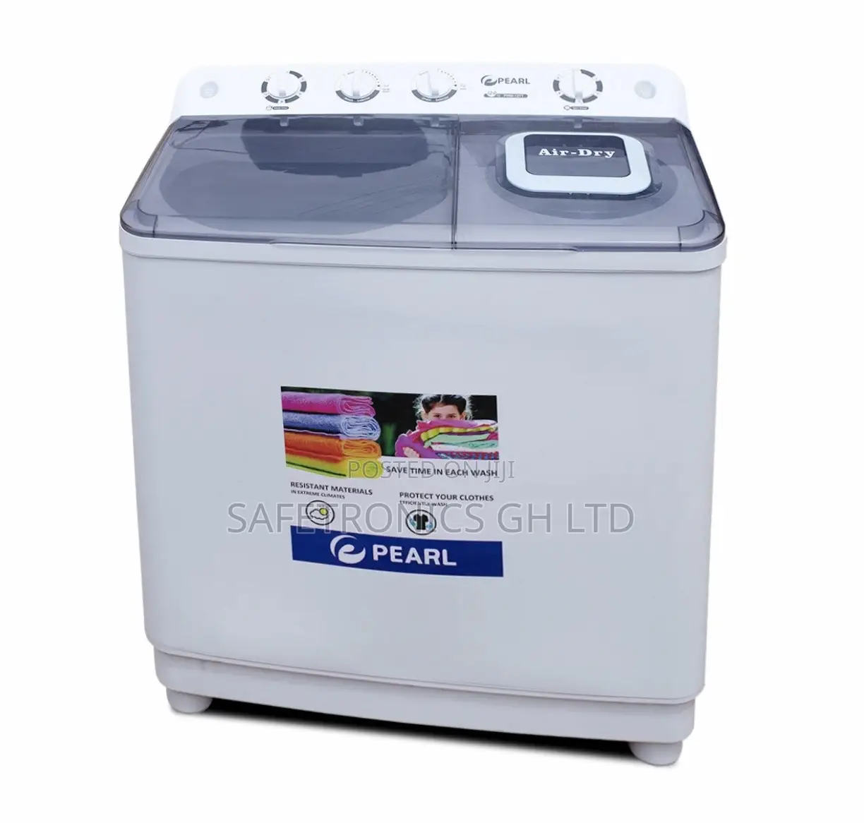 Brand New Pearl 12.0kg Topload Semiauto Washer