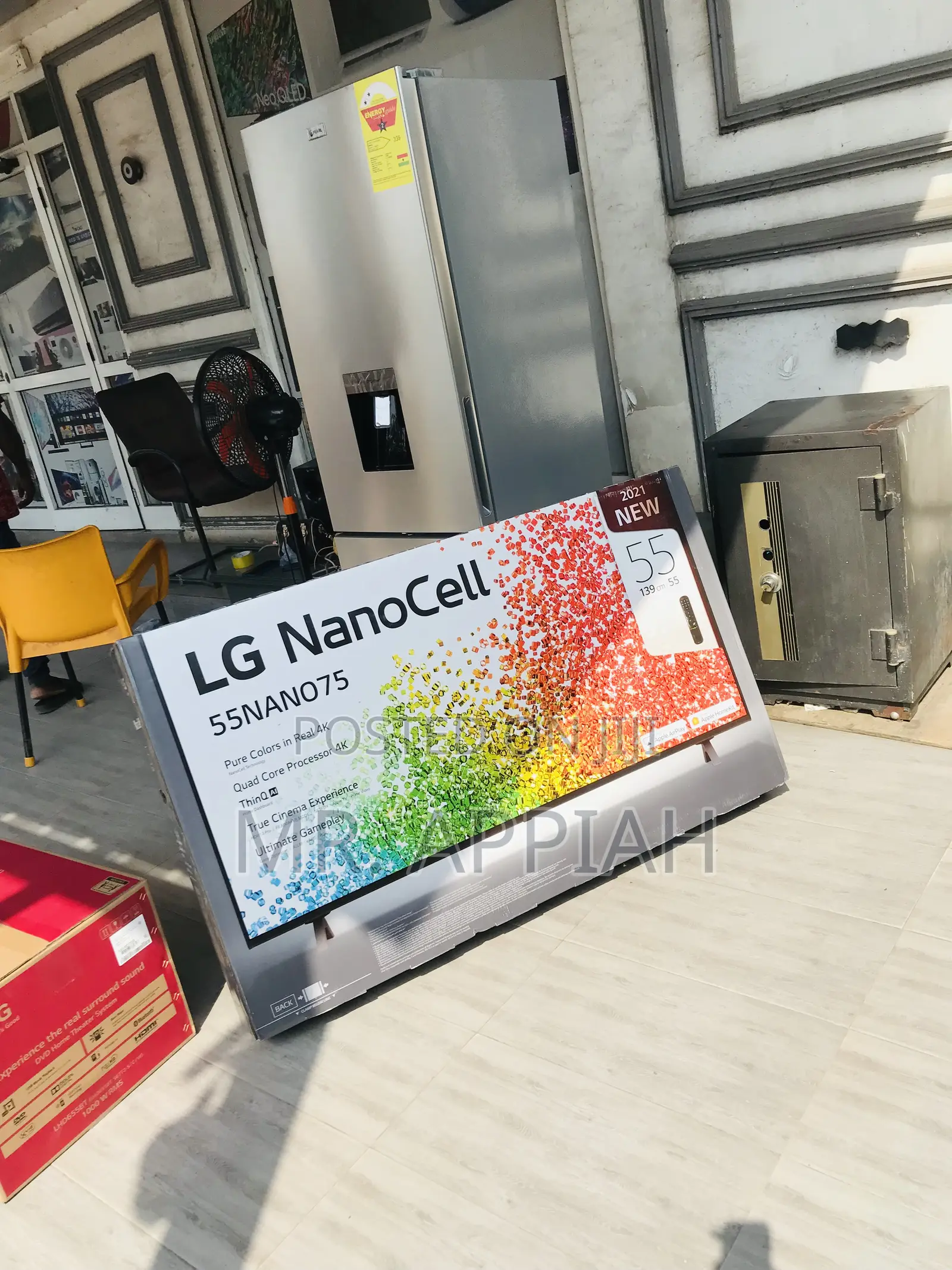 Lg 55NANO75VPA 55 Inch Nanocell Smart Television(Black)